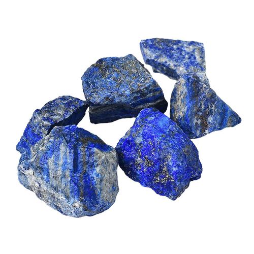 恋铂青金石原石天l然矿石扩香石鱼缸花盆造景家居装饰摆件教学科普标