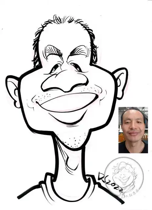边画边讲解漫像夸张变形技法_漫画王_大叔_技法
