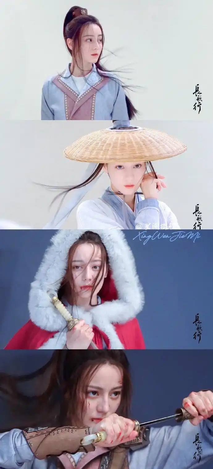 迪丽热巴《长歌行》定妆照,这个女人怎么这么帅[酸]!眼神满满都是戏