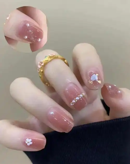 2024超好看超仙显白的过年美甲仙女必备太好看了