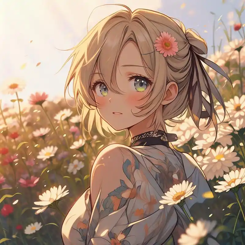 治愈系动漫女头94温柔如水 分享一组超温柔的治愈系动漫女生头像,每