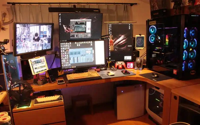 [我的房间桌面布置] b站快乐屋 男人的天堂