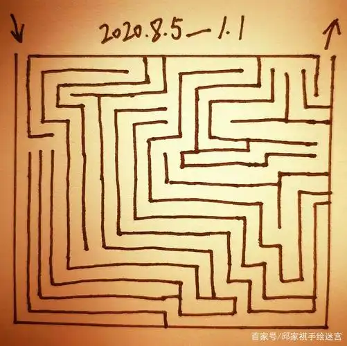 邱家祺原创手绘迷宫