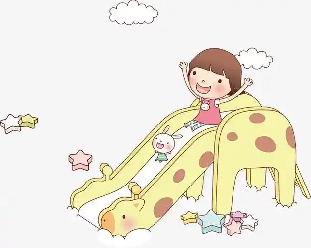 滑滑梯时要注意——龙池镇中心幼儿园中班级部安全教育活动