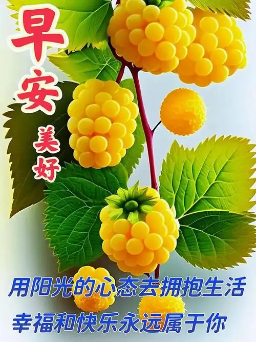 夏天早安问候动态图片表情夏日暖心的早安问候祝福图片