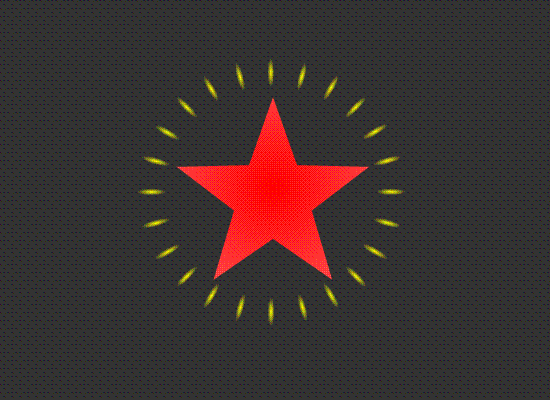 creo动画如何拖动主体flash如何制作闪闪发光的五星