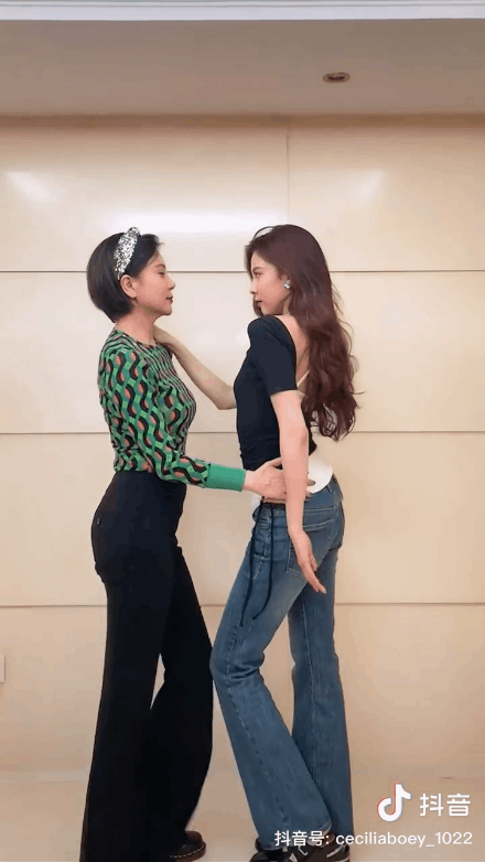 尚好时杨幂宋妍霏跳上了disco都是喇叭裤惹的祸