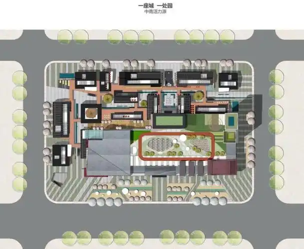 国风新中式风格商业街综合体建筑方案设计 平面图.jpg