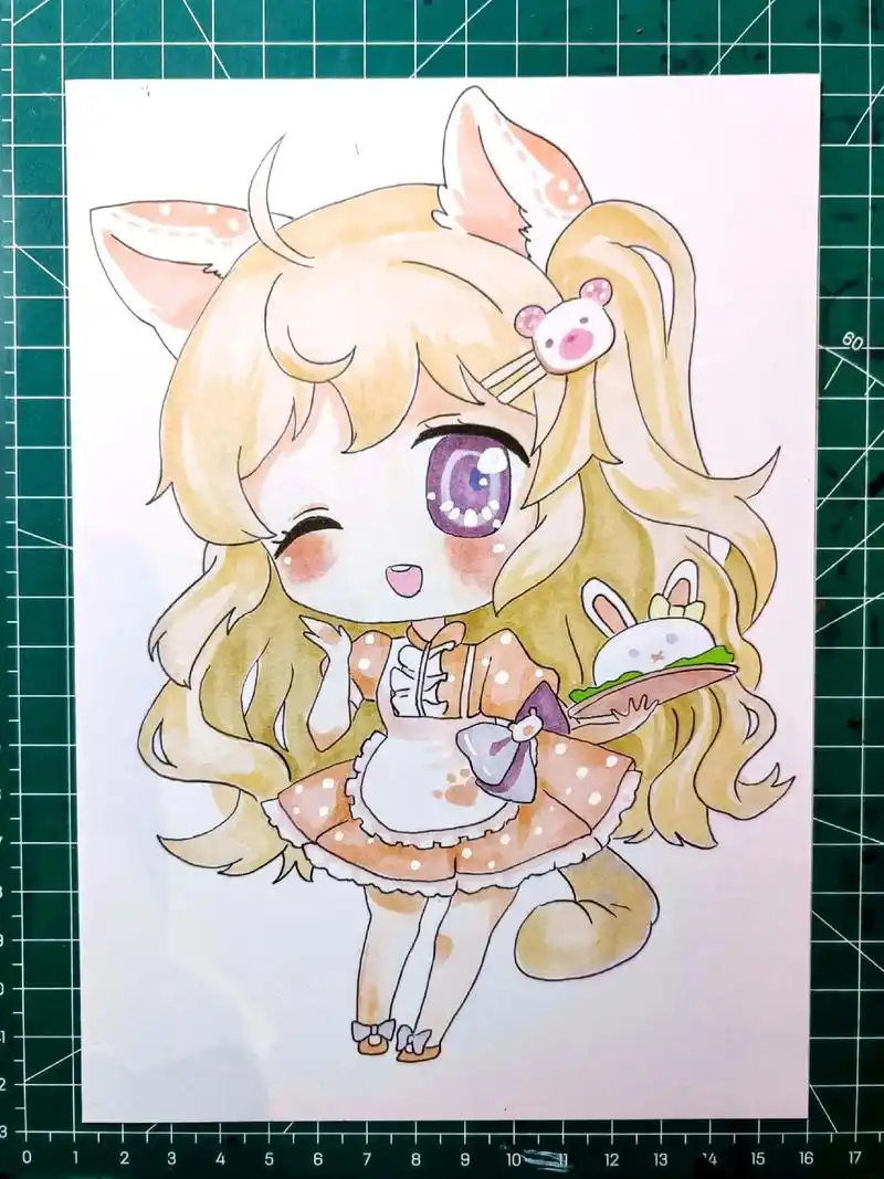 手绘动漫人物q版