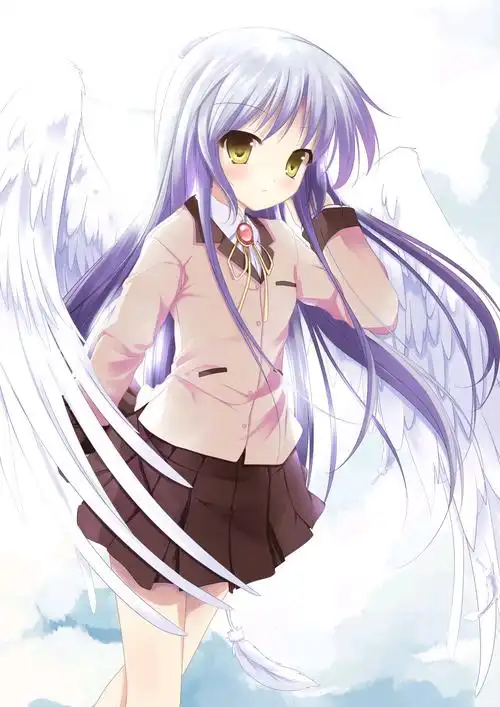 二次元壁纸控part.105——立华奏angelbeats - 哔哩哔哩