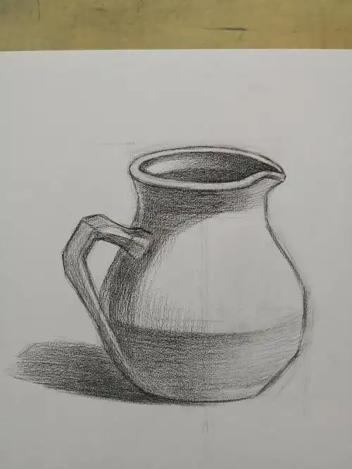 素描陶罐