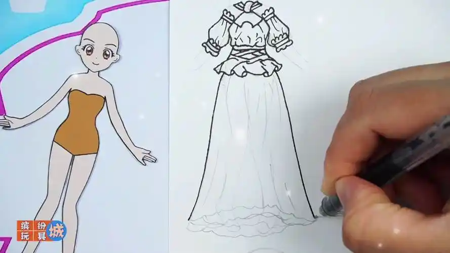 光之美少女十二星座纸娃娃手工,天秤座公主换装秀-母婴亲子视频-搜狐