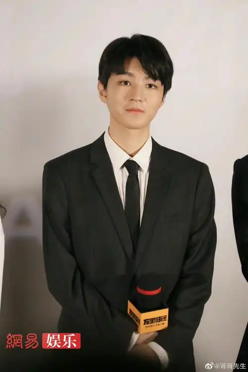 王俊凯万里归途首映生图穿西装的凯凯好挺拔