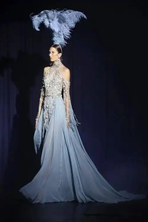 【秀场直击】elie saab 2021春夏高定系列_礼服
