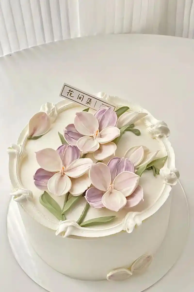 银川同城热门 分享一组唯美刮花蛋糕图片 - 抖音