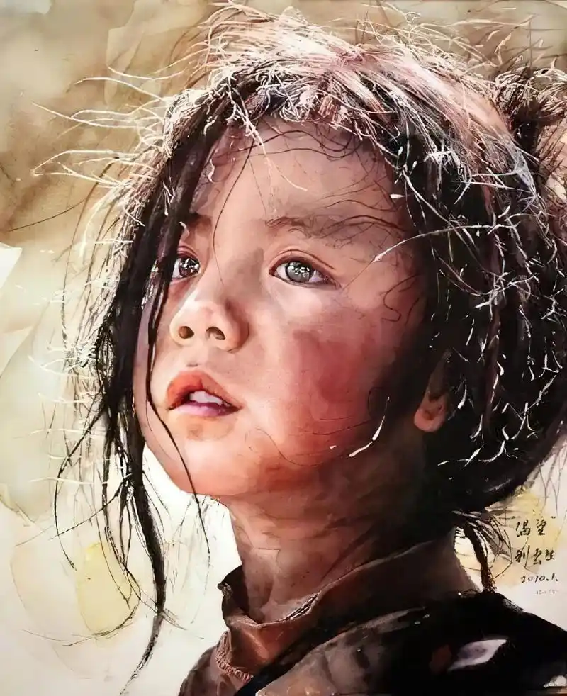 狠画刘云生水彩作品欣赏