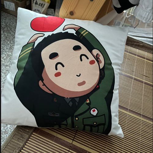 兵哥哥抱枕靠垫军旅靠枕抱枕被送女友生日礼物大杨漫画军嫂军恋礼