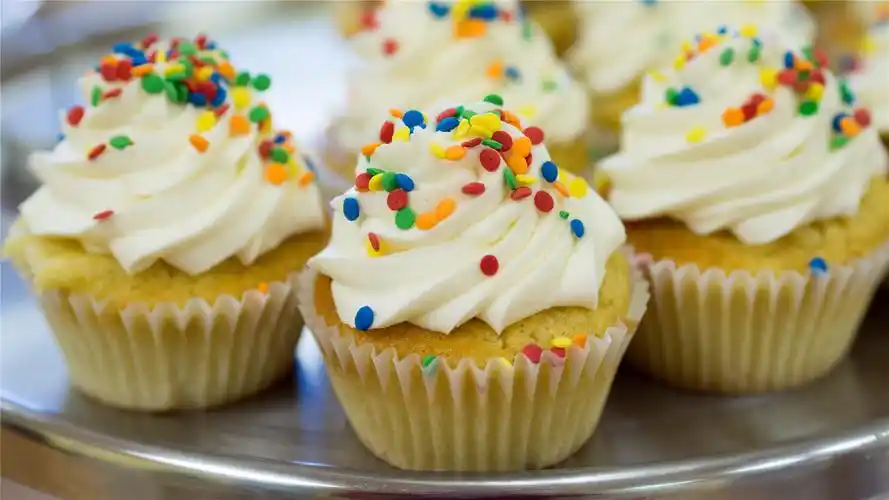 香甜纸杯蛋糕高清桌面壁纸