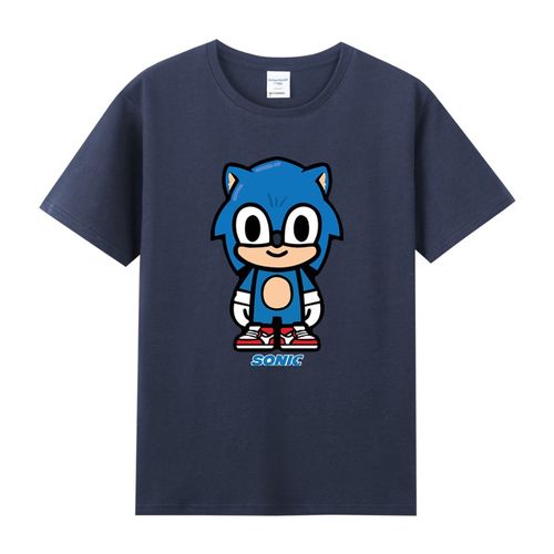 agitation 纯棉新款短袖t恤 春夏打底衫 索尼克 游戏