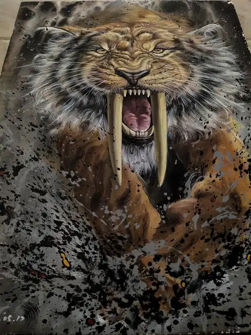 原创-《剑齿虎》