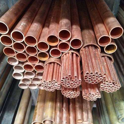 t2紫铜管10mm300mm软态盘圆硬态直条纯铜管空心空调紫铜圆管