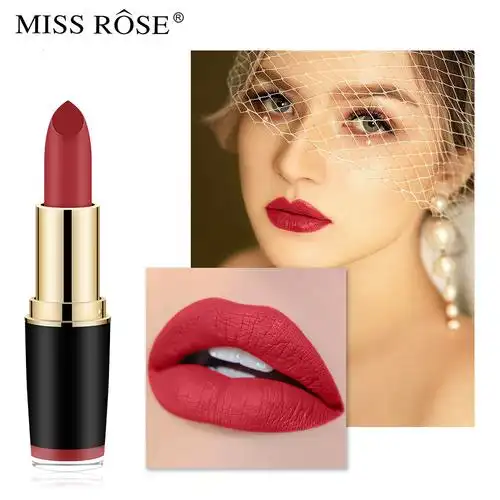 new brand lipstick matte waterproof velvet lip stick sexy red