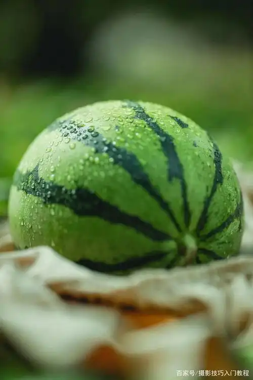 摄影技巧:夏天来了,西瓜图片怎么拍好看?