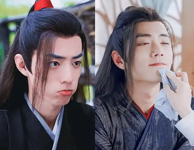 古装男神"撒娇",肖战嘟嘴,许凯比心,看到任嘉伦:想要捏捏脸!