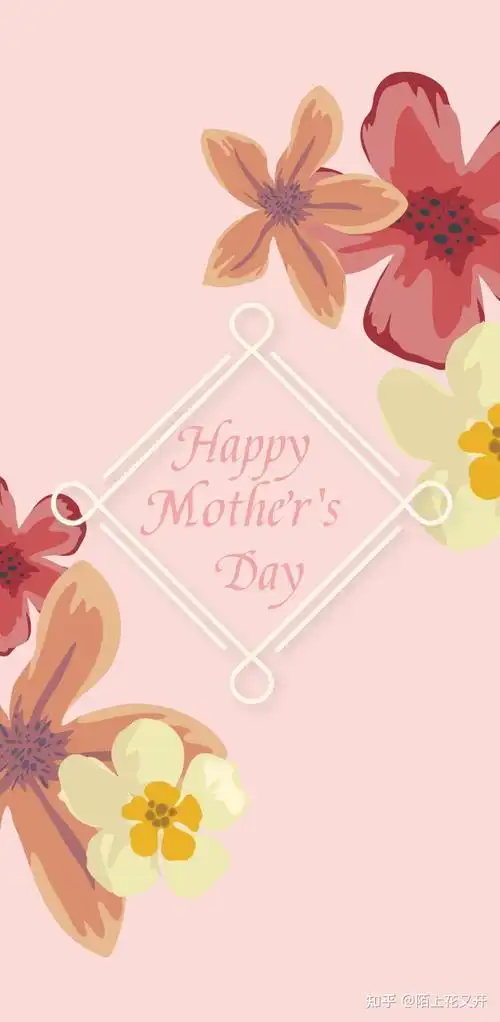 母亲节贺卡母亲节文案母亲节海报背景素材