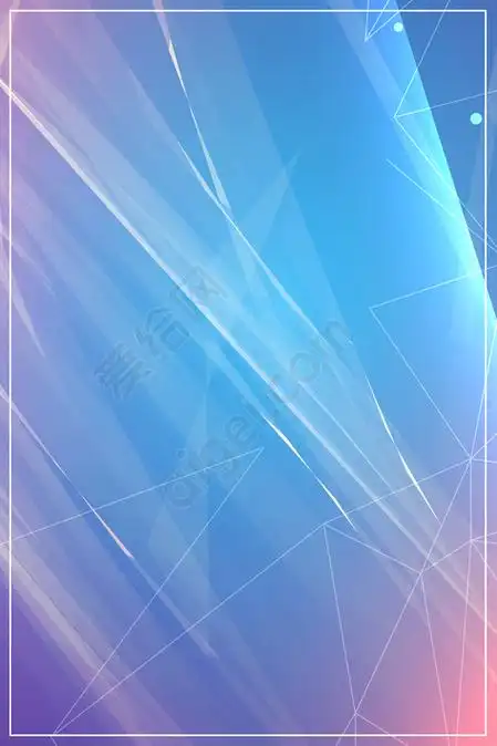 竖版简约蓝色科技智能科幻竖屏海报背景图片psd模板素材26