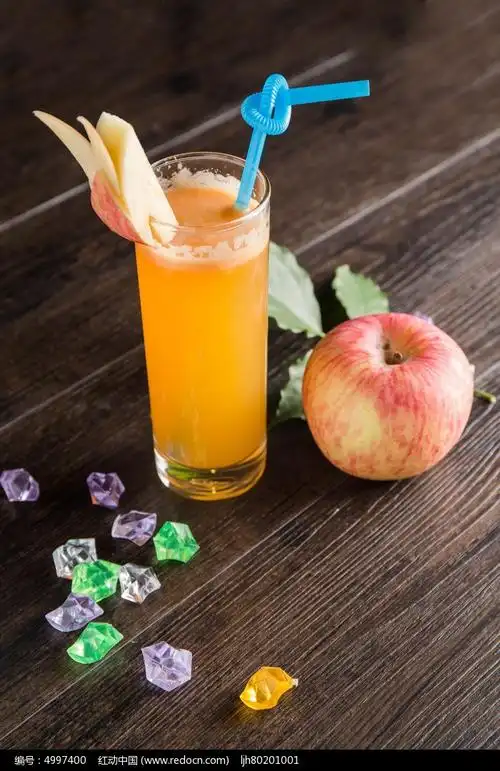 一杯苹果汁的疗愈