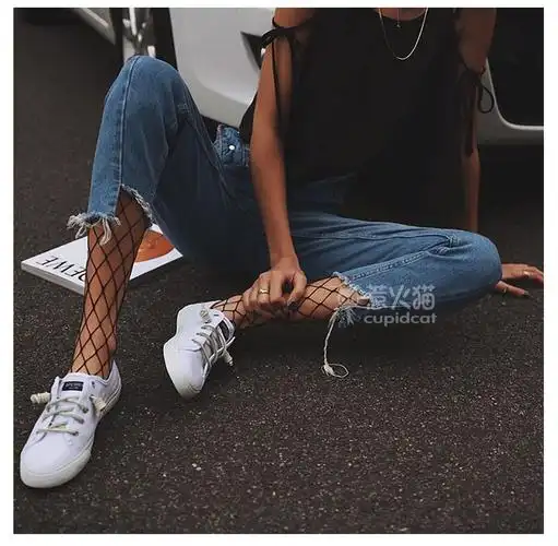 性感sm成人诱惑镂空连裤渔网丝袜女 9141 (r022)大网 镂空连裤渔网