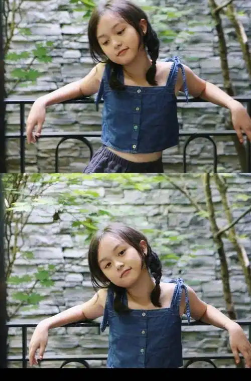 如今10岁就穿炫腹装,服了这勇气_刘楚恬_样式_因为