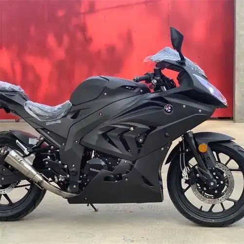 宝雕双rr摩托车双缸水冷400跑车重机车国四电喷整车可上牌