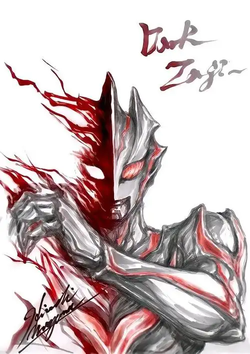 黑暗扎基作为诺亚奥特曼的复制品,实力自然不用多说,曾在地球大气层