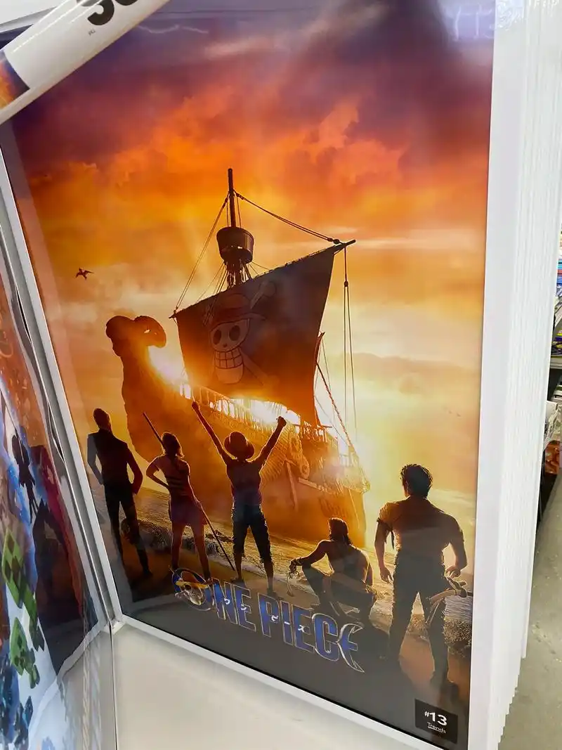 海贼王one piece真人电影海报.图1 海贼王one p - 抖音