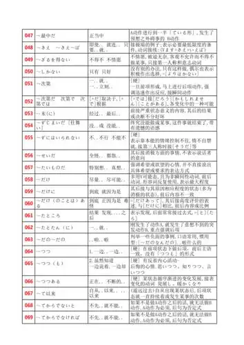 高考日语语法汇总