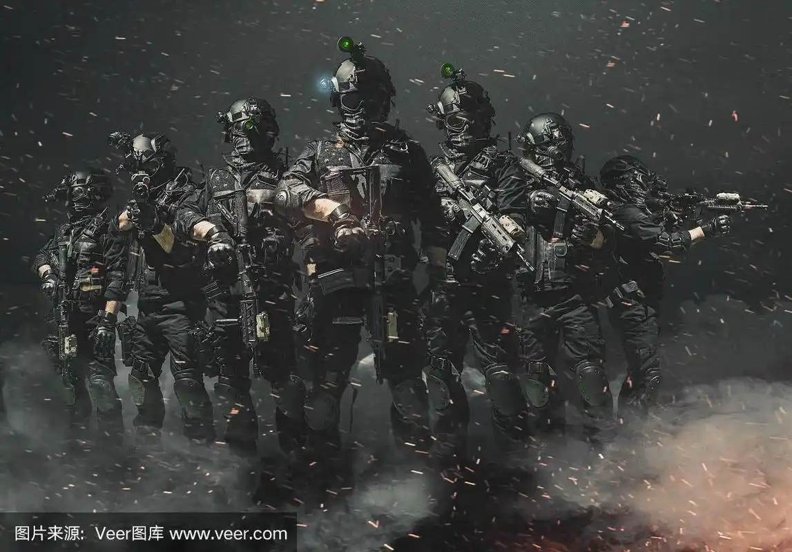 特种部队士兵警察,特警队成员