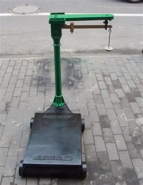 铸铁材质500kg老式磅秤45x60cm单标尺机械台秤