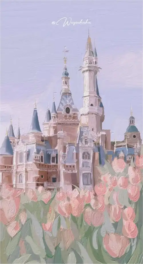 可爱的油画壁纸小仙女专属()* 图片源于网络侵权即删