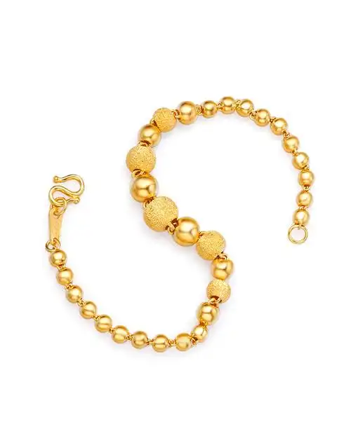 周大福chow tai fook珠宝专场-黄金足金手链(工费:220,约8.49g)