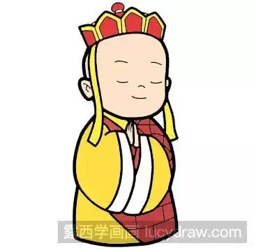 唐僧怎么画简笔画