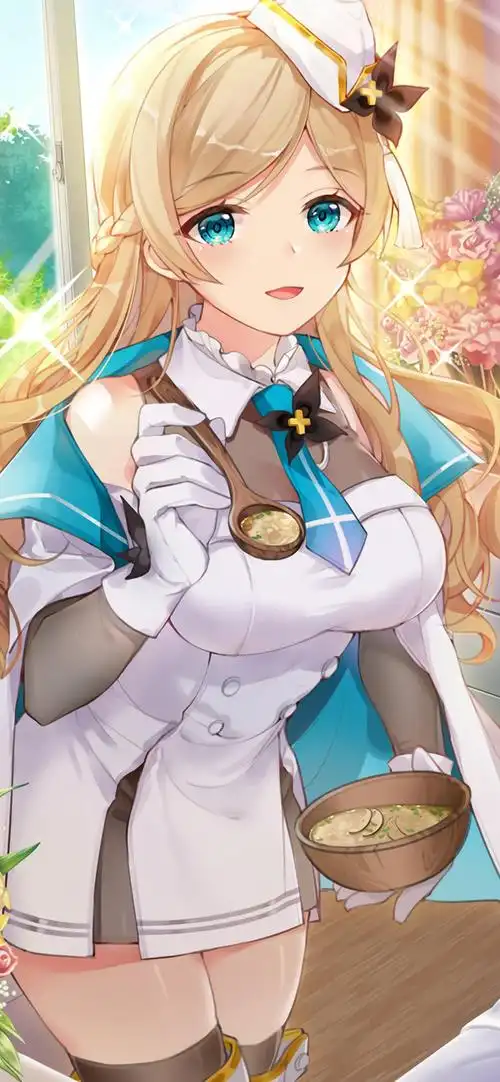 双生世界可爱少女高清手机壁纸