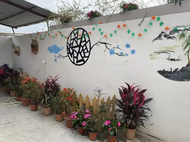 创美庭院,家风墙绘,东安村人居环境 整治有妙招