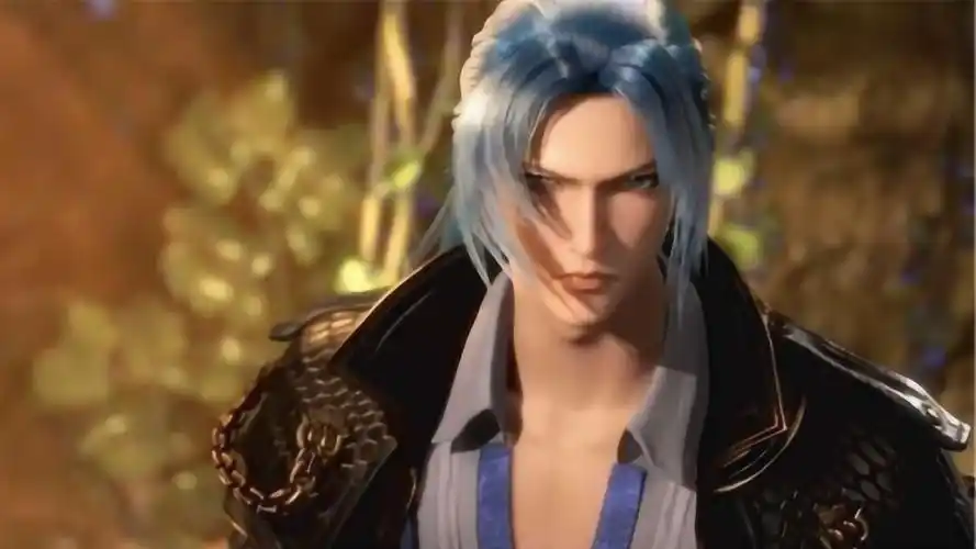 斗罗大陆113:觉醒唐三真是太帅了,不仅有蓝色的头发,还有雄壮的胸肌!