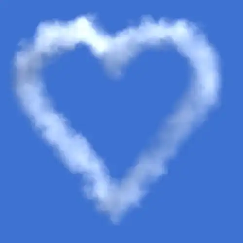 >心型云