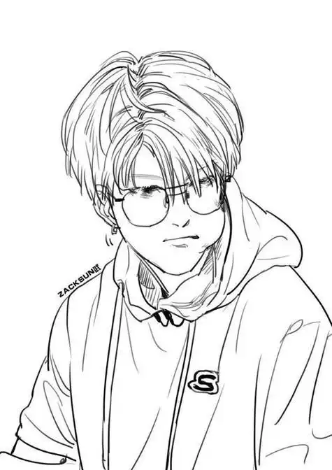 笔画范丞丞范丞丞素描简笔画教程范丞丞简笔画版人物简笔画范丞丞步骤