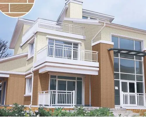 别墅外墙砖搭配效果二