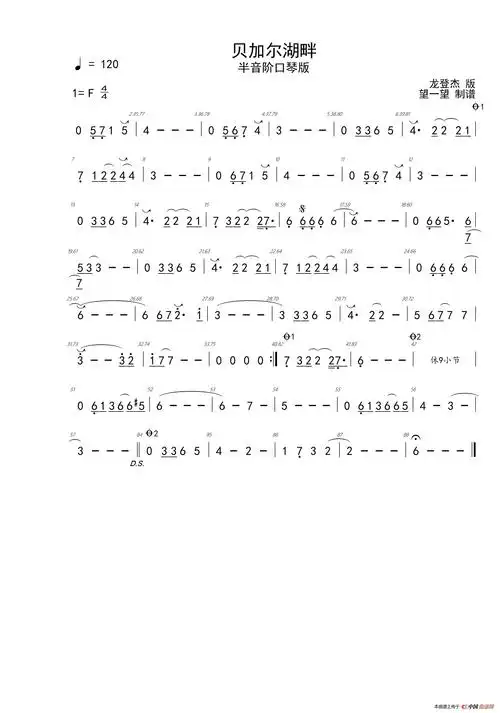 贝加尔湖畔半音阶口琴