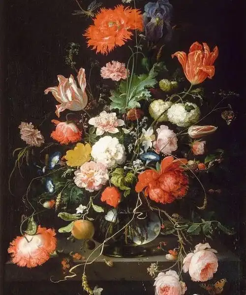 鲜花画家17至18世纪的荷兰静物绘画艺术